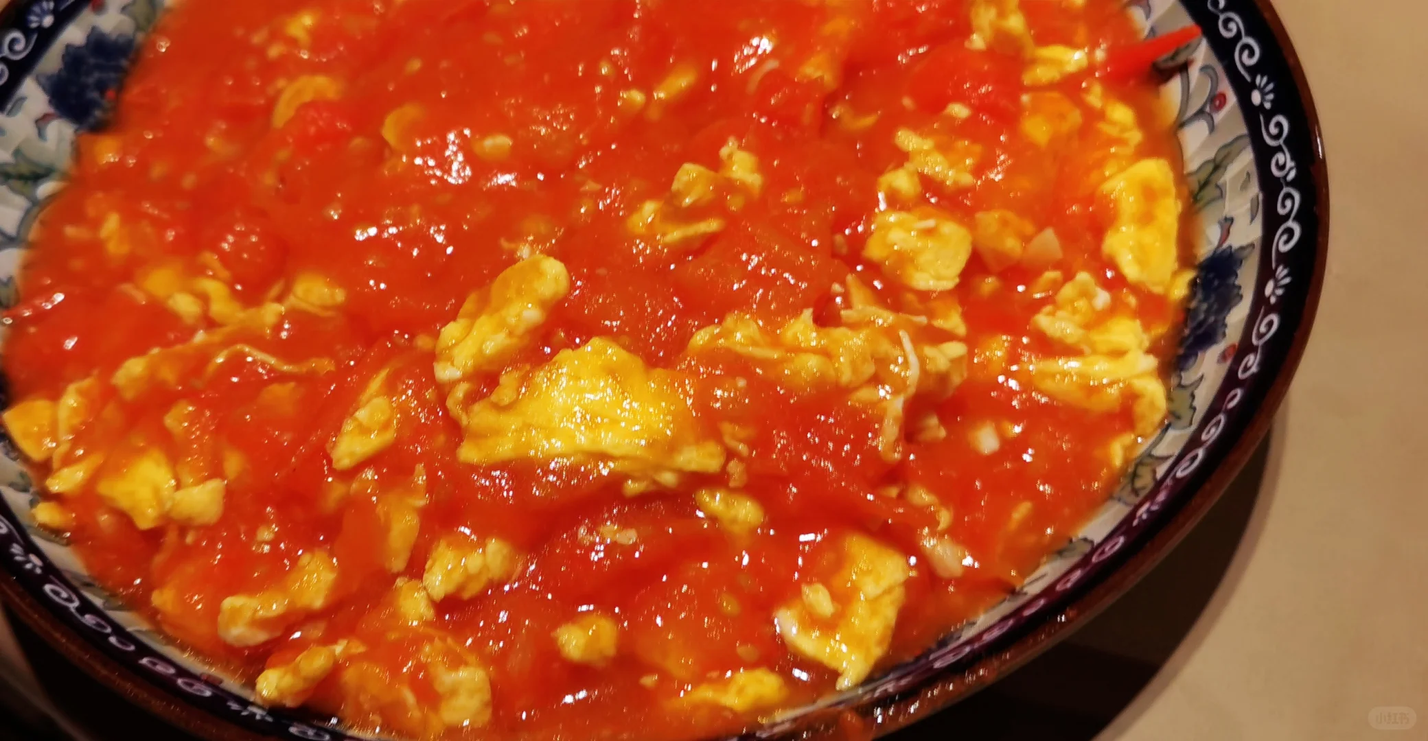 黏糊拉丝鸡蛋西红柿??,巨下饭!?