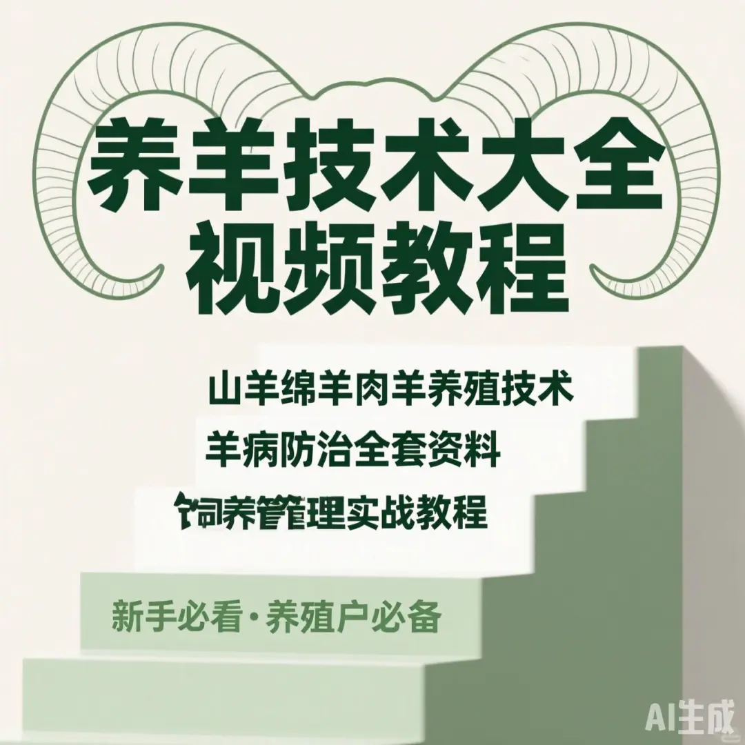 养羊技术大全|羊病防治与饲养管理