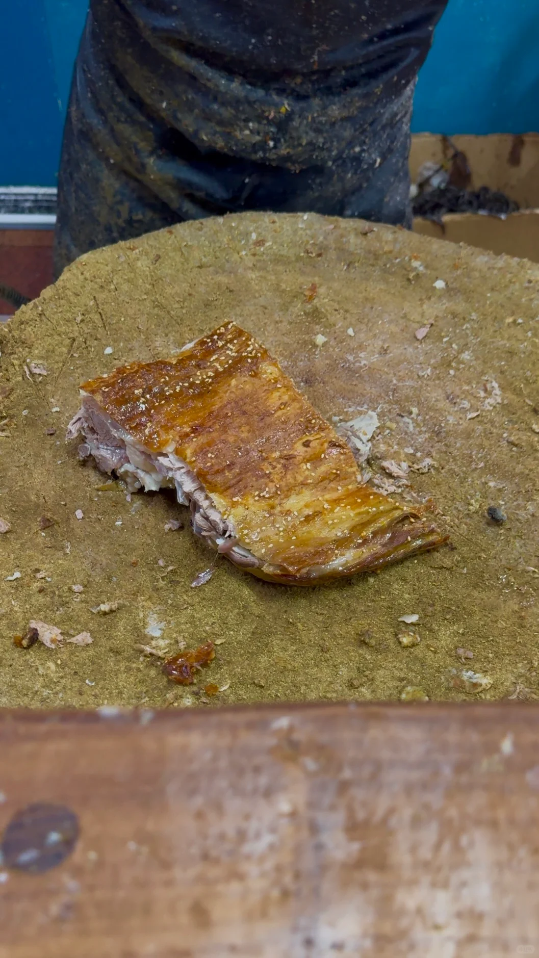 库尔勒美食之豪横烤全羊日烤百只不是吹牛的