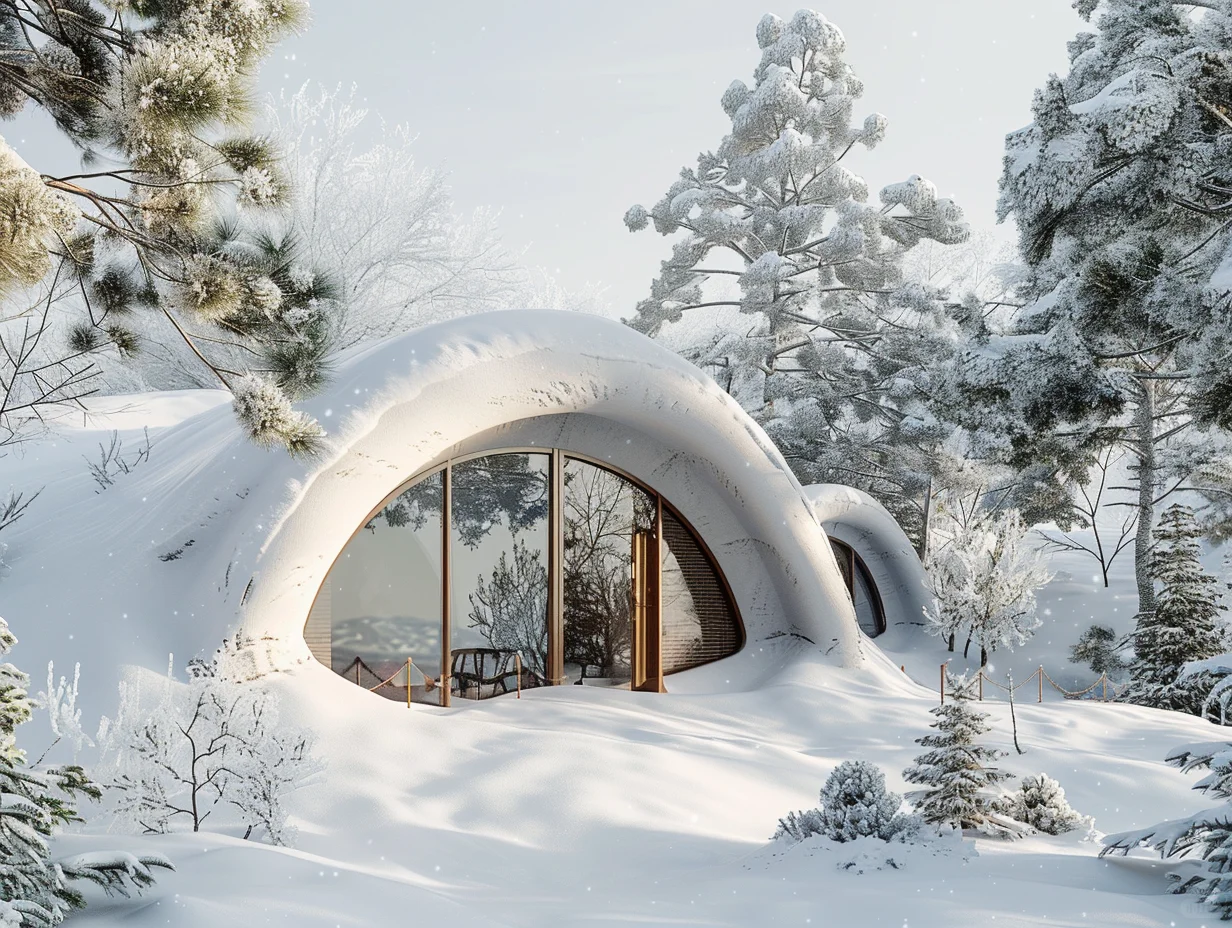 下雪了,打造冬日里的霍比特雪下城堡