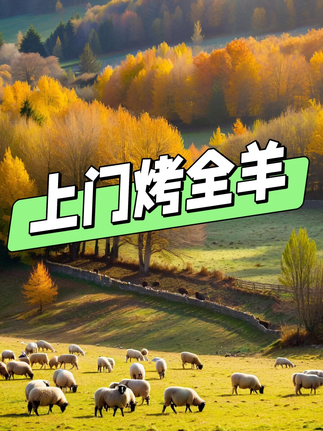 北京,金秋十月,?上门烤全羊火热预定中