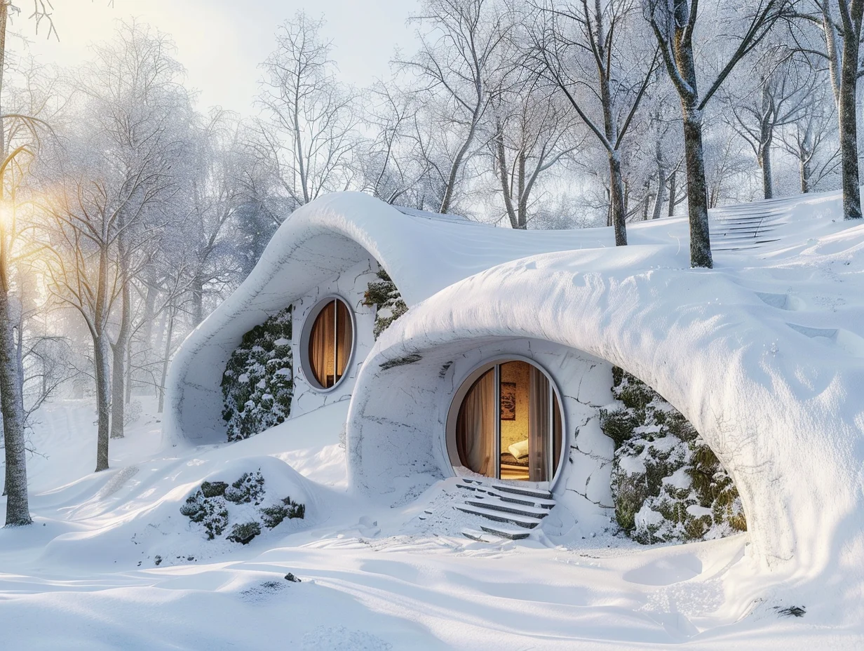 下雪了,打造冬日里的霍比特雪下城堡