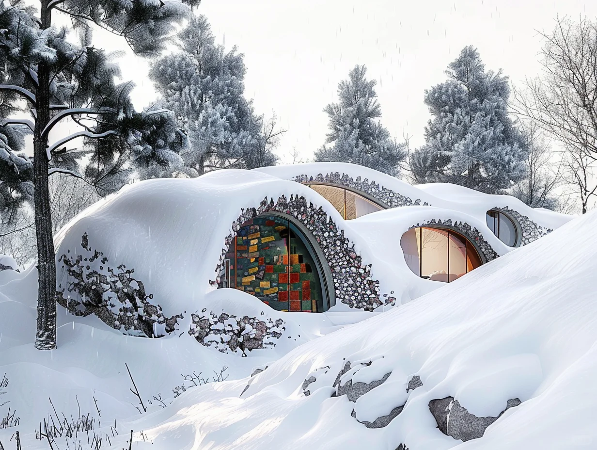 下雪了,打造冬日里的霍比特雪下城堡