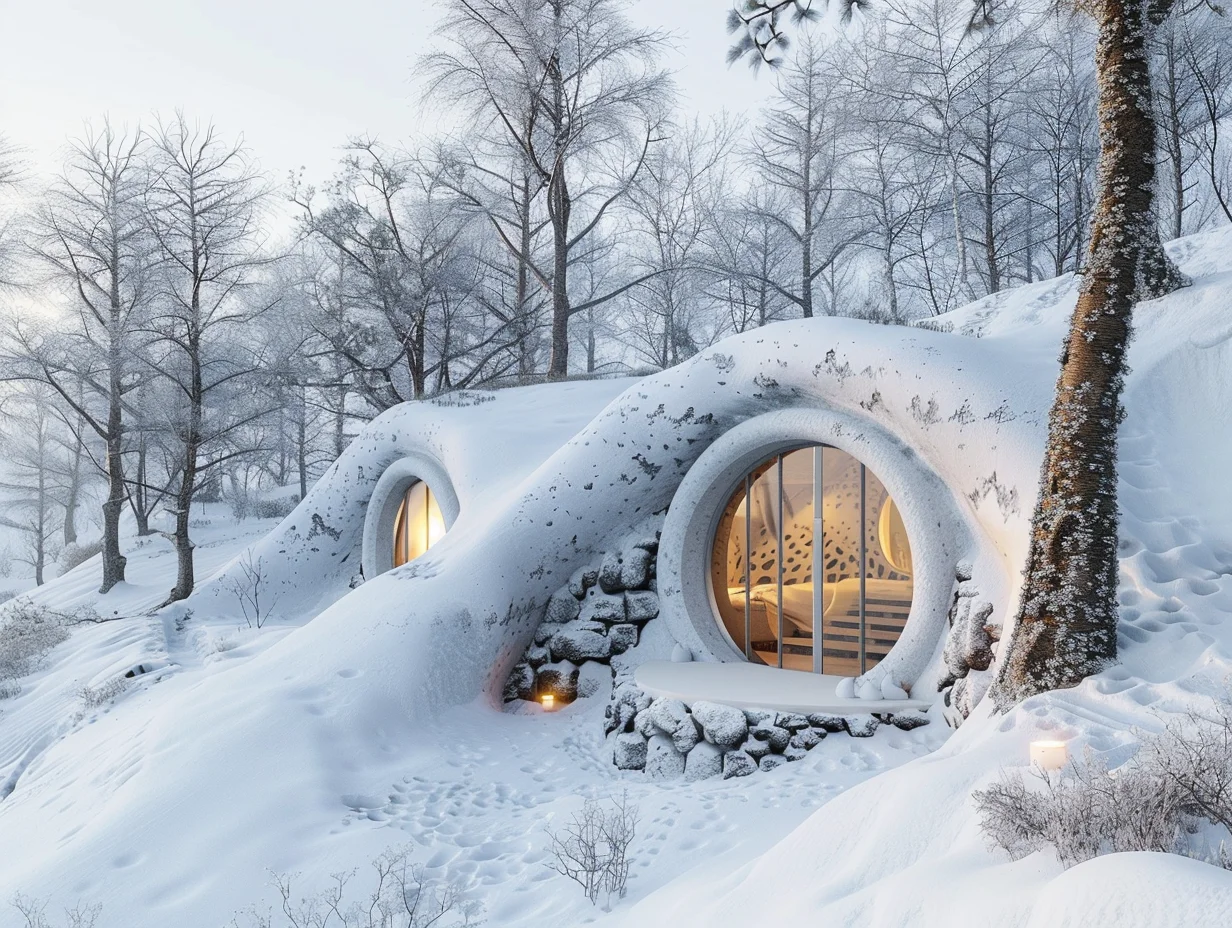 下雪了,打造冬日里的霍比特雪下城堡