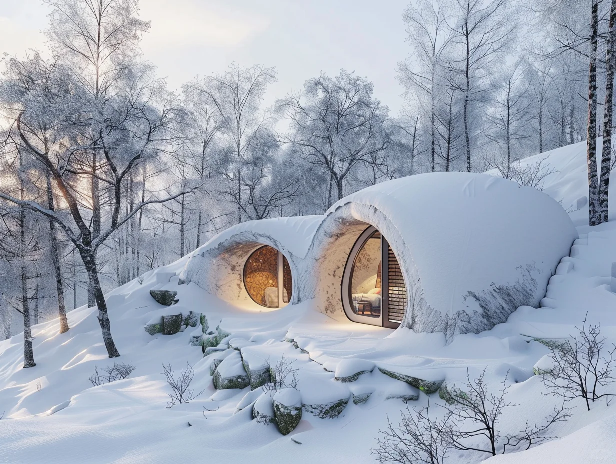 下雪了,打造冬日里的霍比特雪下城堡