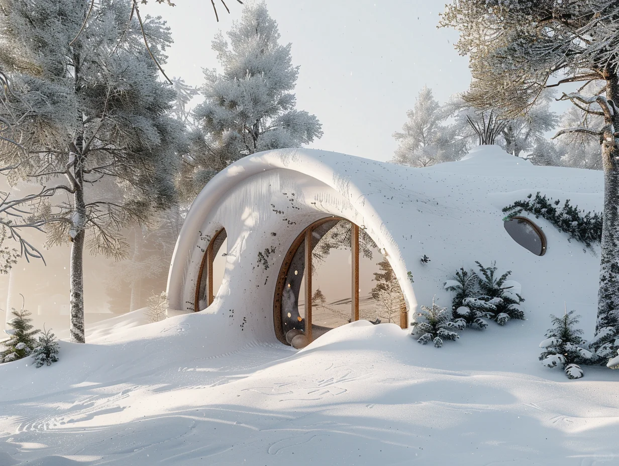 下雪了,打造冬日里的霍比特雪下城堡