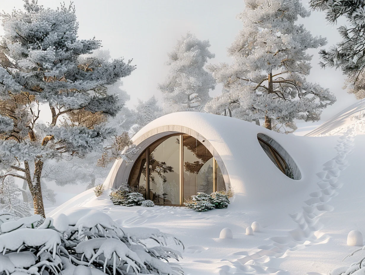 下雪了,打造冬日里的霍比特雪下城堡