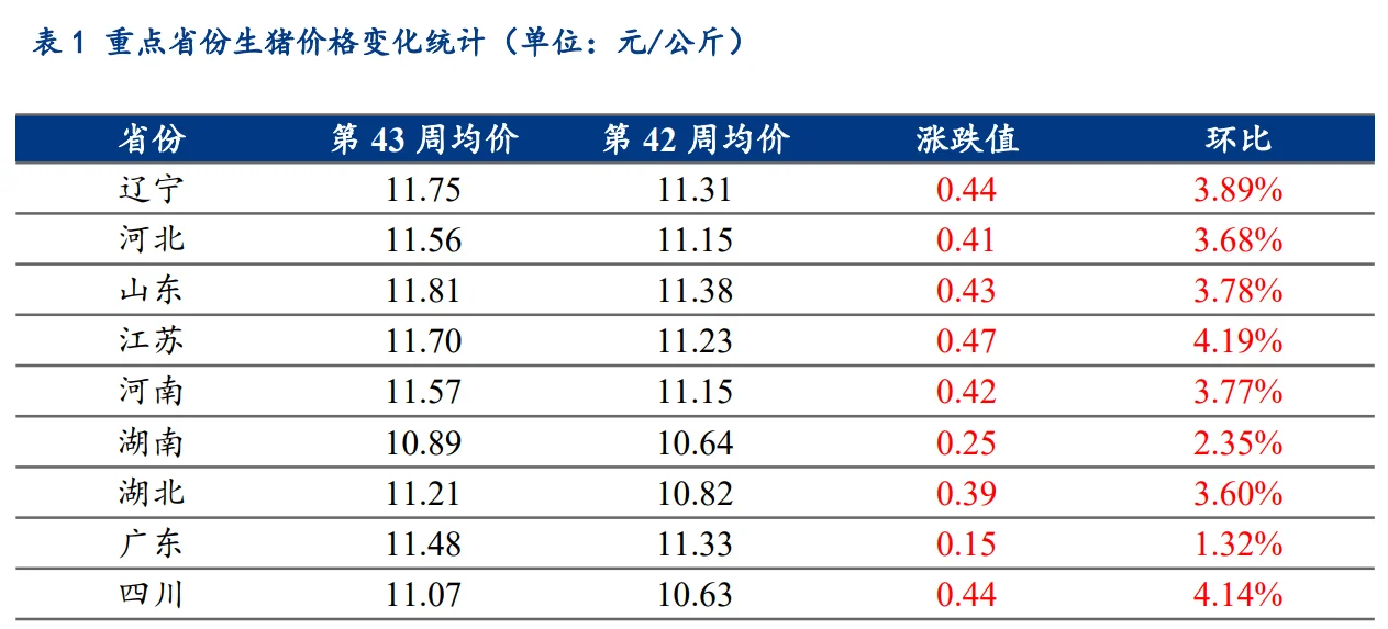 【下周猪价】主流价格或维持 11.3-12.0元