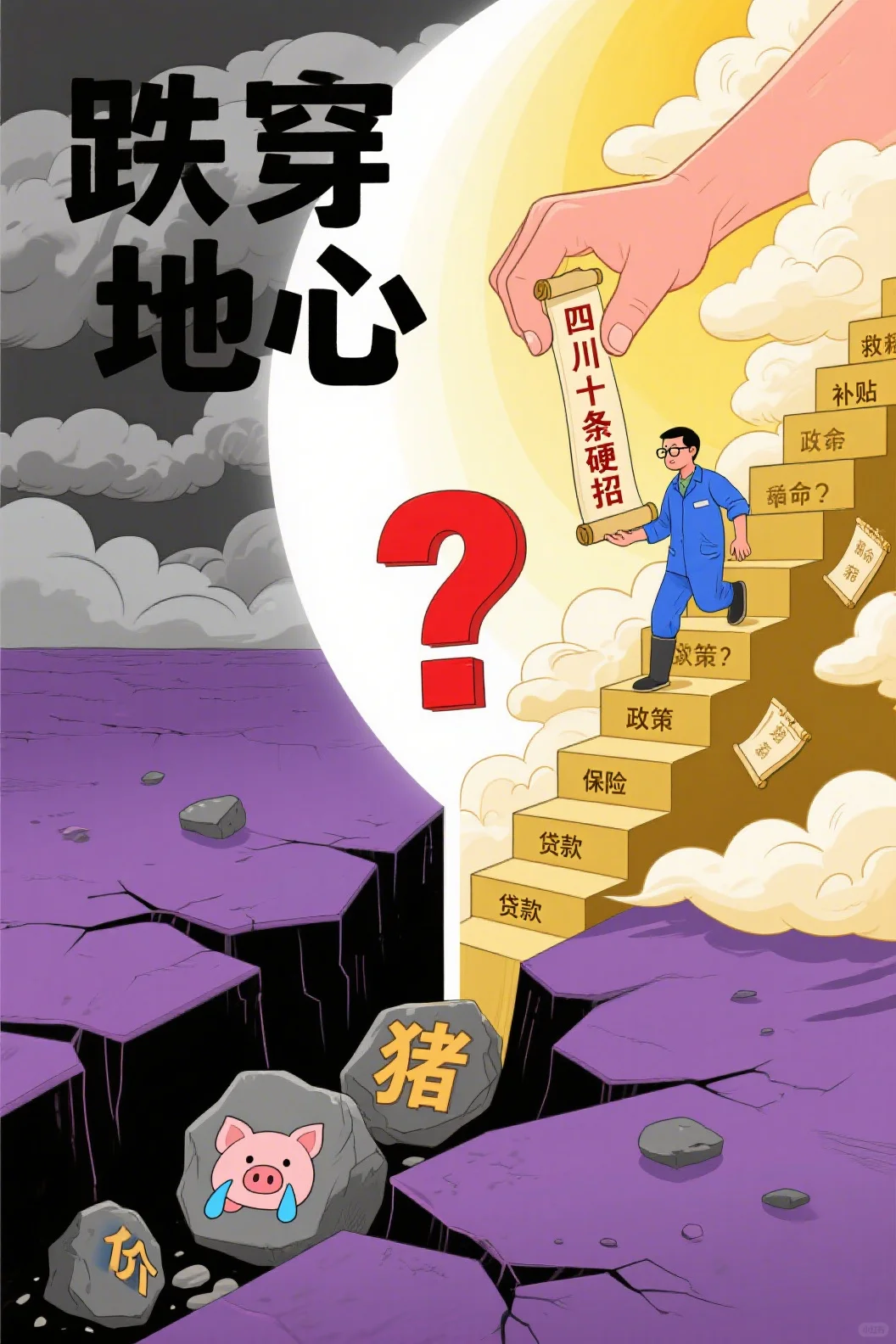 猪价跌穿地心!四川砸出“十条硬招”