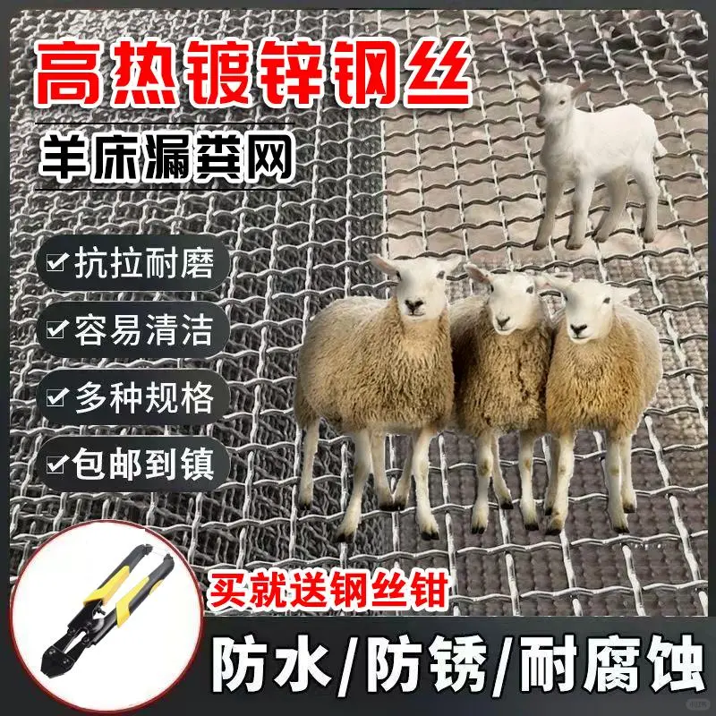 ?羊羊们的舒适新家来啦!镀锌钢丝羊床