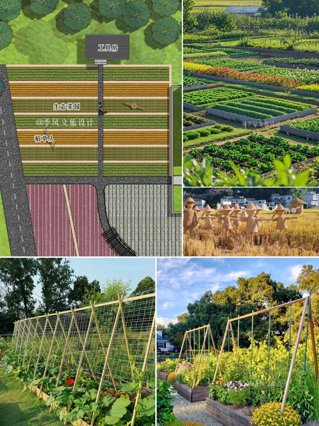 40亩轻资产农场规划|田园美学场景设计
