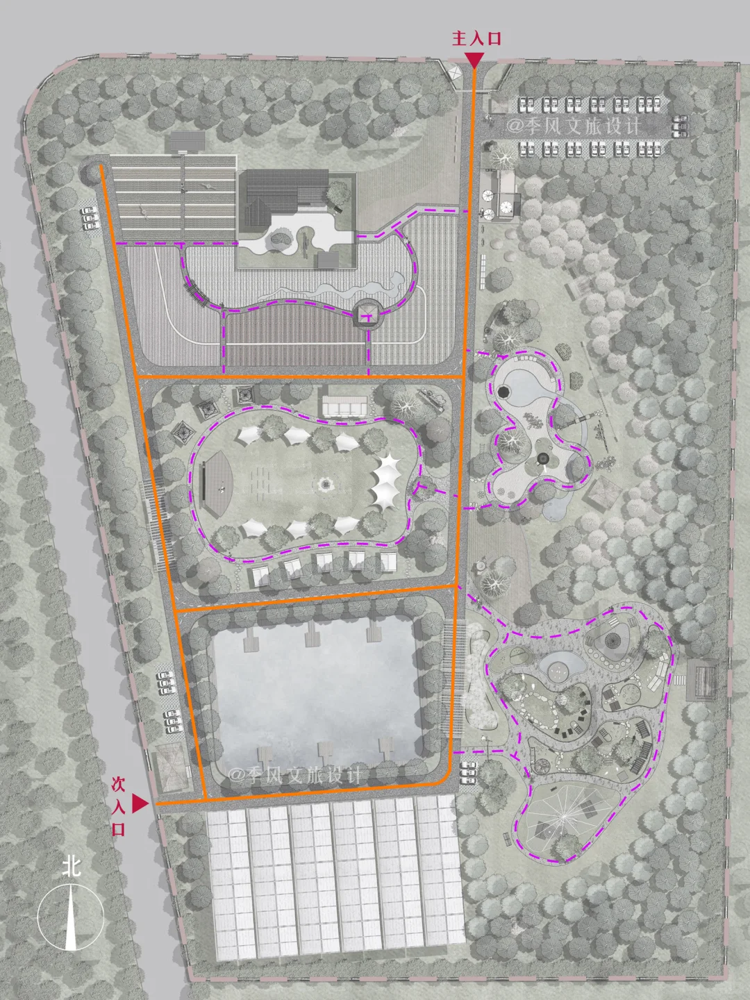 40亩轻资产农场规划|田园美学场景设计