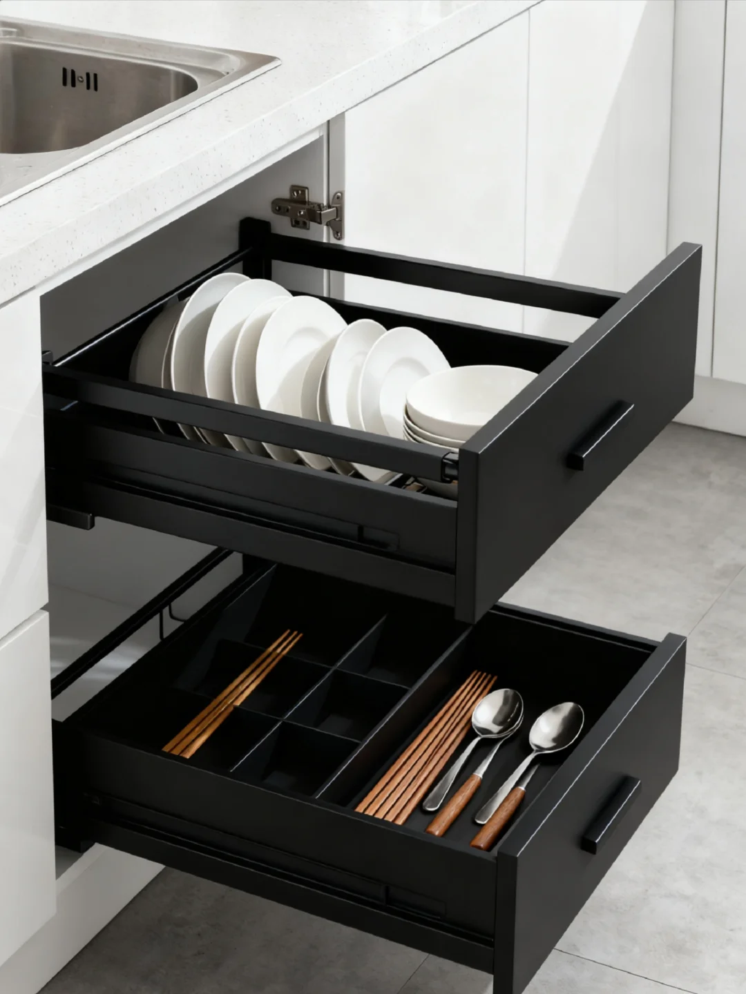 装修后悔排行榜第69:橱柜拉篮