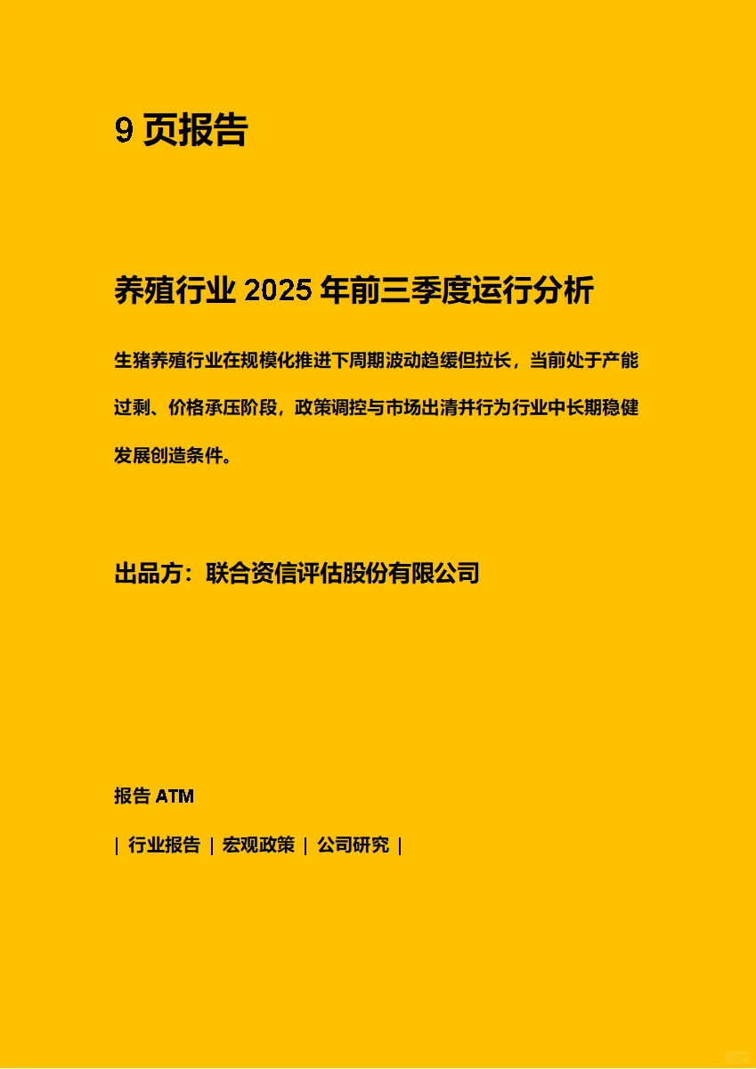 ��ֳ��ҵ2025��ǰ���������з��� ��PDF�ĵ�