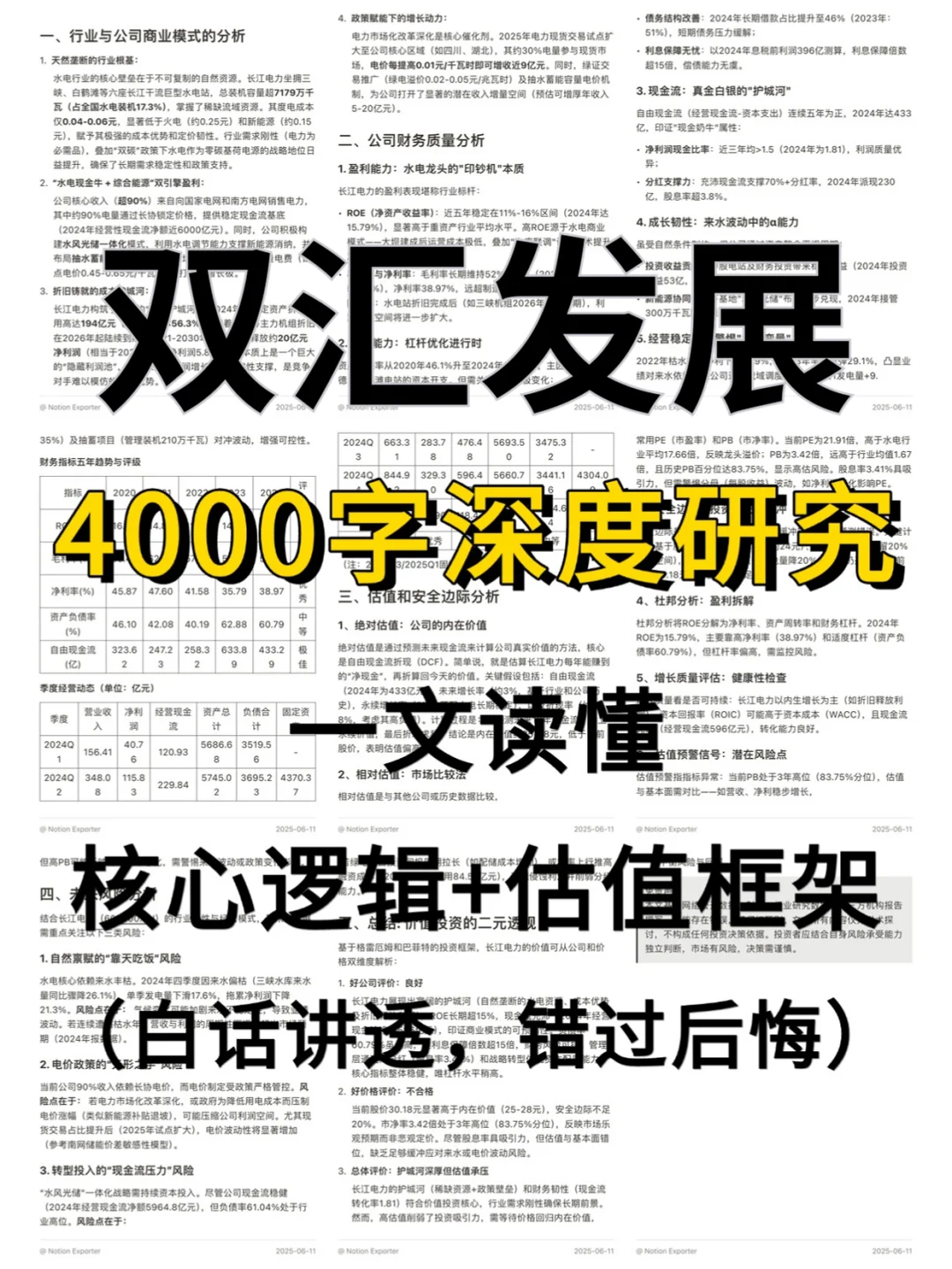 双汇发展4000字深度研究报告