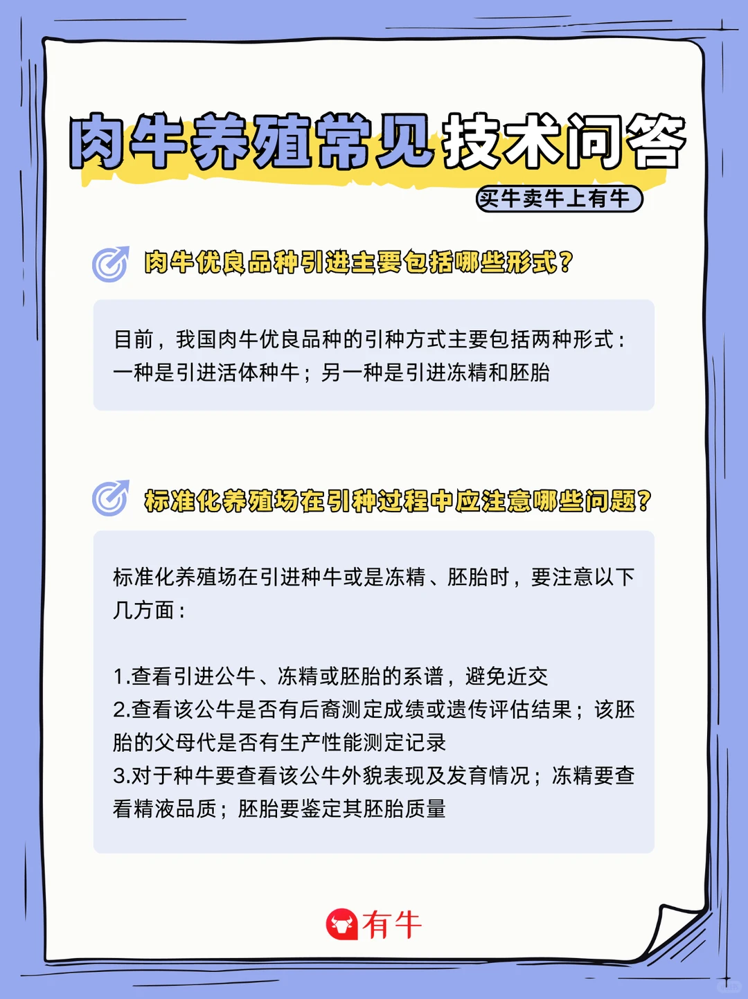 ��ţ֪ʶ��ȫ����ţ��ֳ���������ʴ�