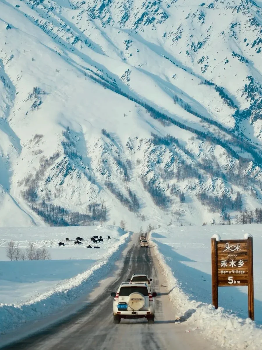 禾木才是我想象中冬天阿勒泰的模样~