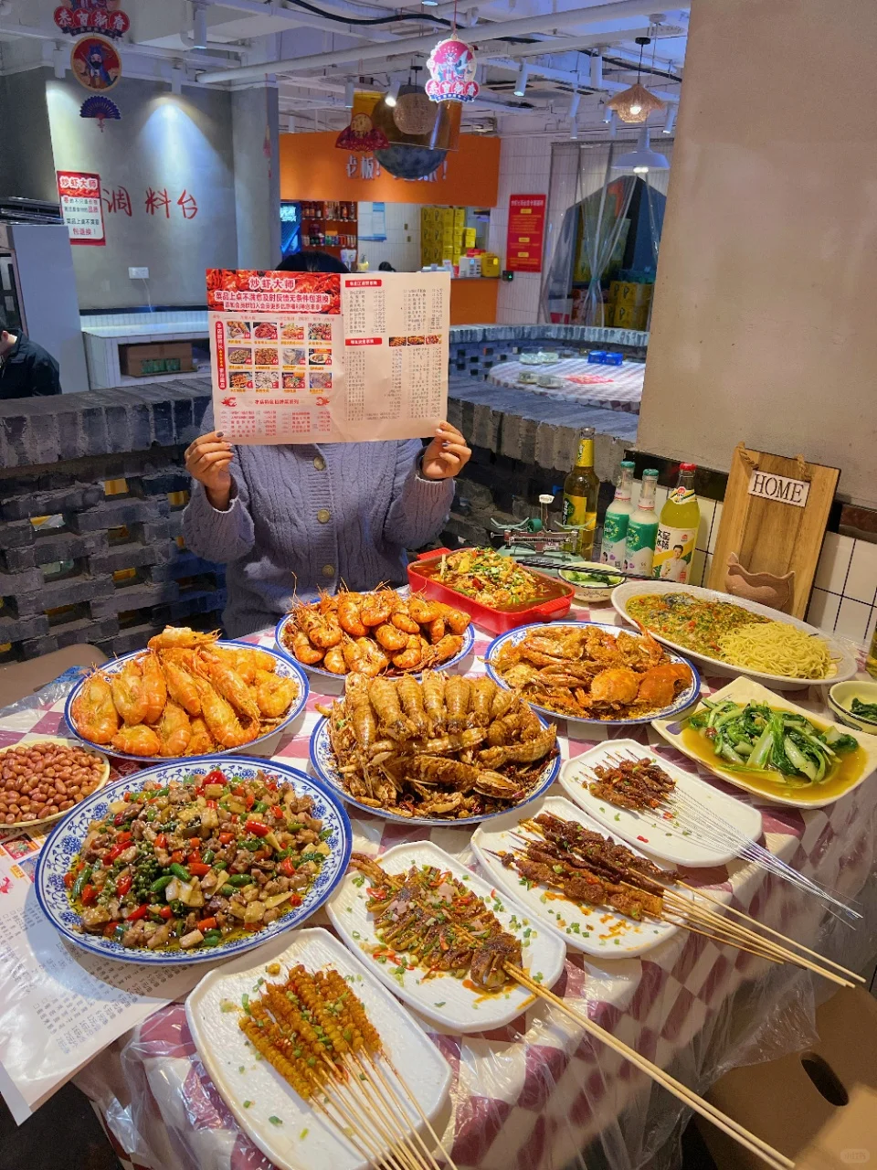 ?活羊+现捞虾蟹!重庆聚餐直接封神~