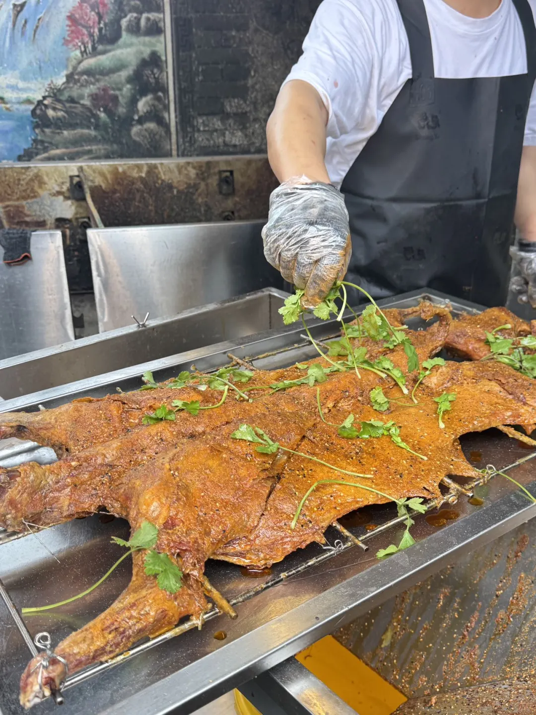 在重庆,烤全羊我只吃这家!!