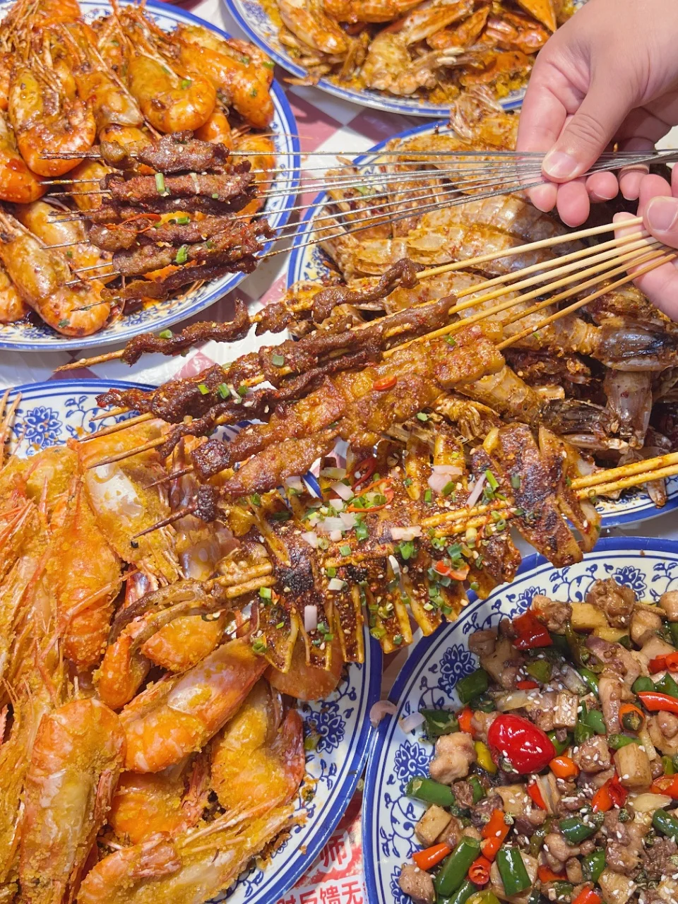 ?活羊+现捞虾蟹!重庆聚餐直接封神~