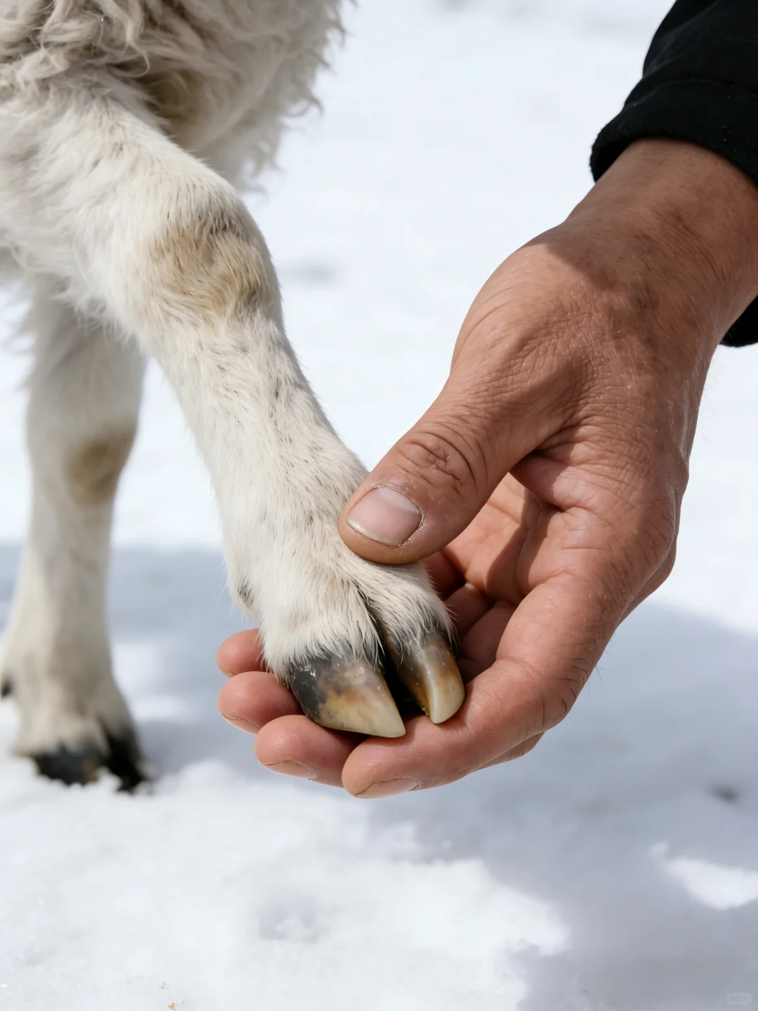 在羌牧源每只羊都有自己的名字