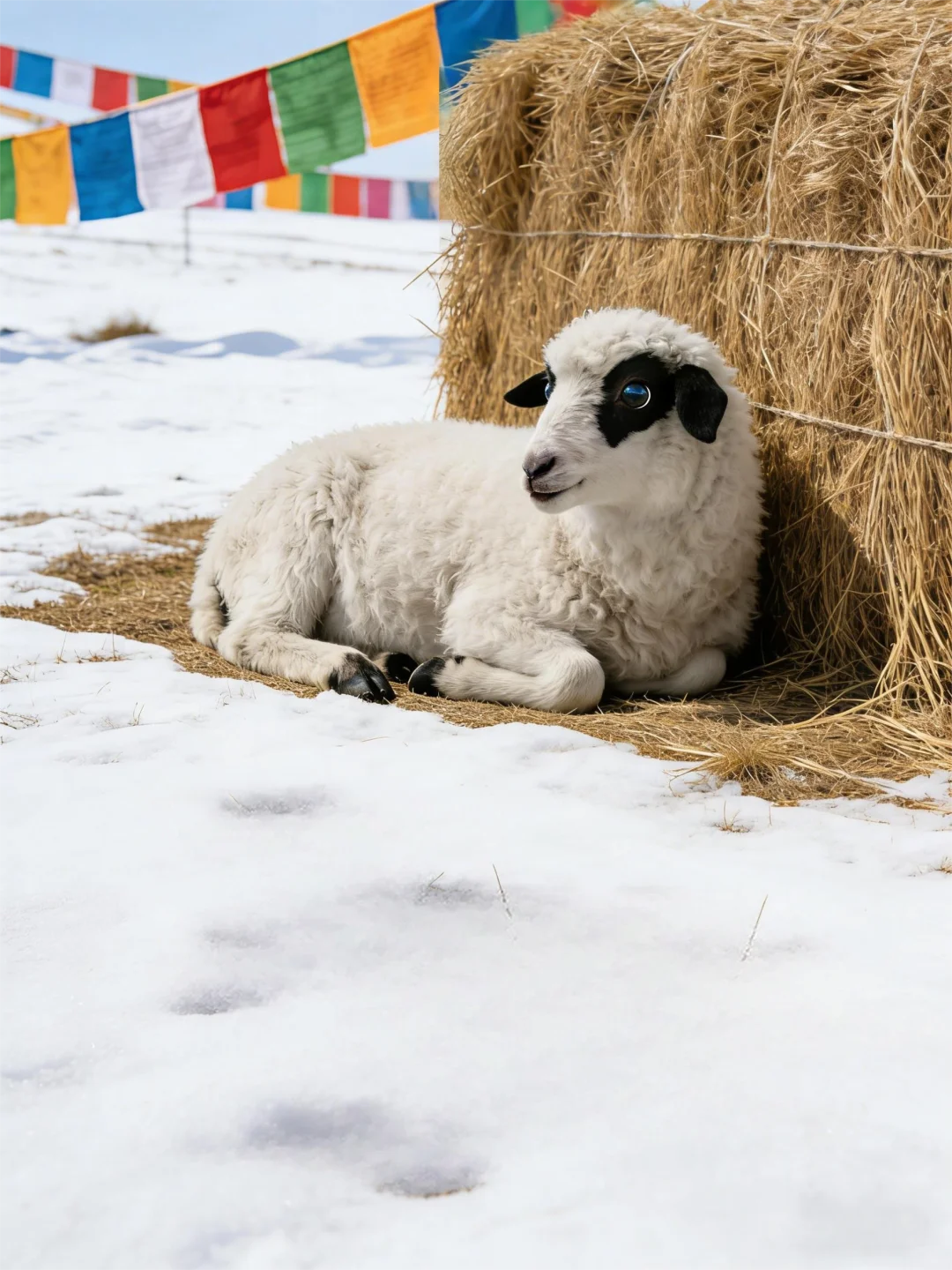 在羌牧源每只羊都有自己的名字