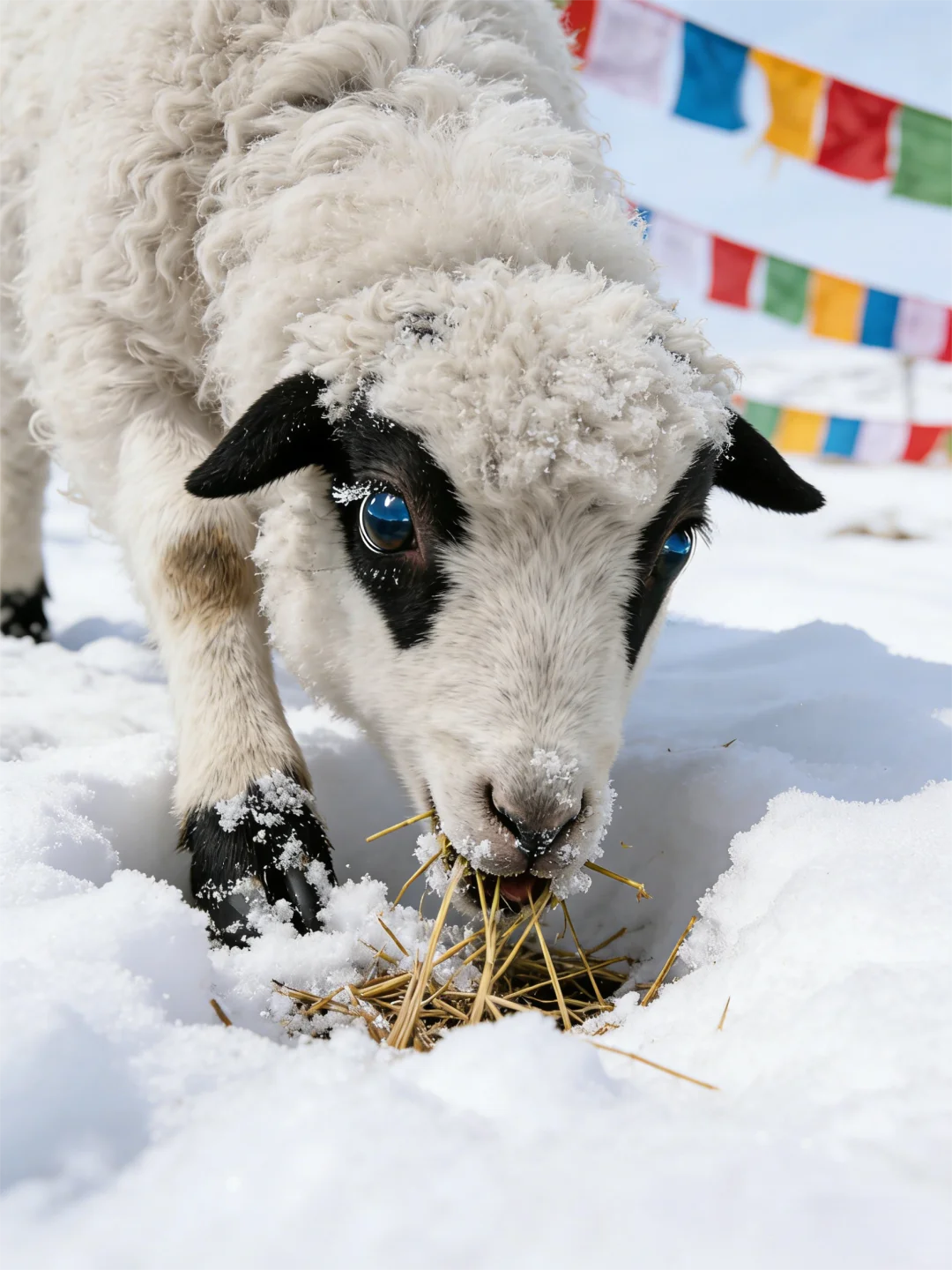 在羌牧源每只羊都有自己的名字