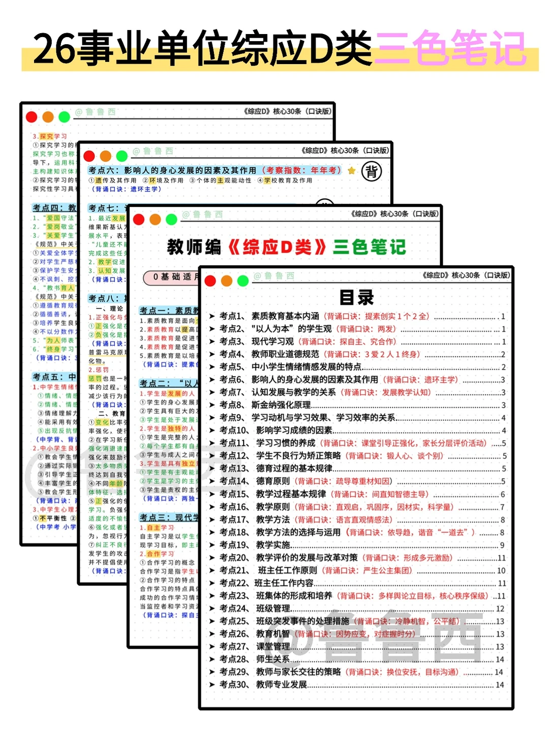 两眼一睁就是学，姐就是这样考上事业编D类的