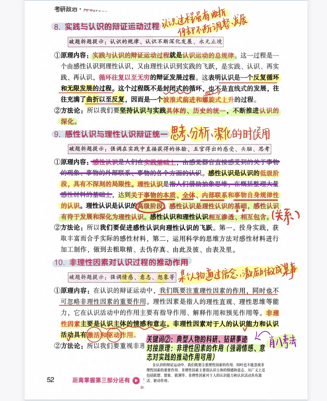 腿姐大题九页纸！今天背马原部分（联系肖八）