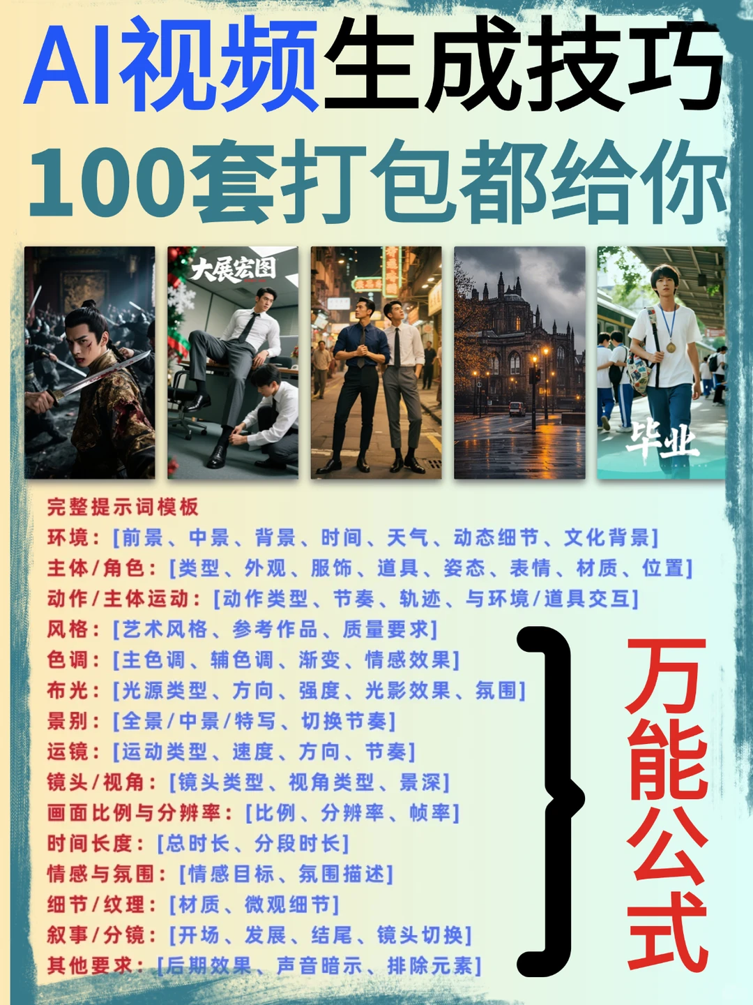 🔥免费送！AI全领域学习资源包！手慢无！