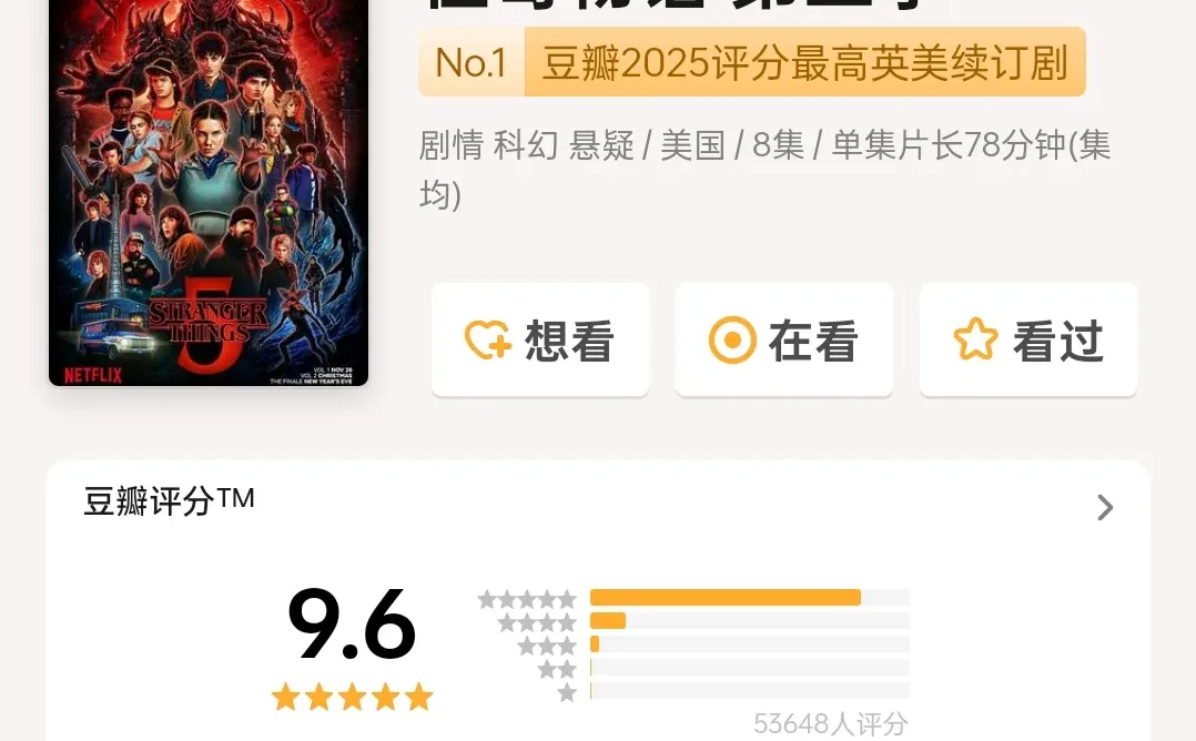 怪奇物语第五季，已更新到七集啦