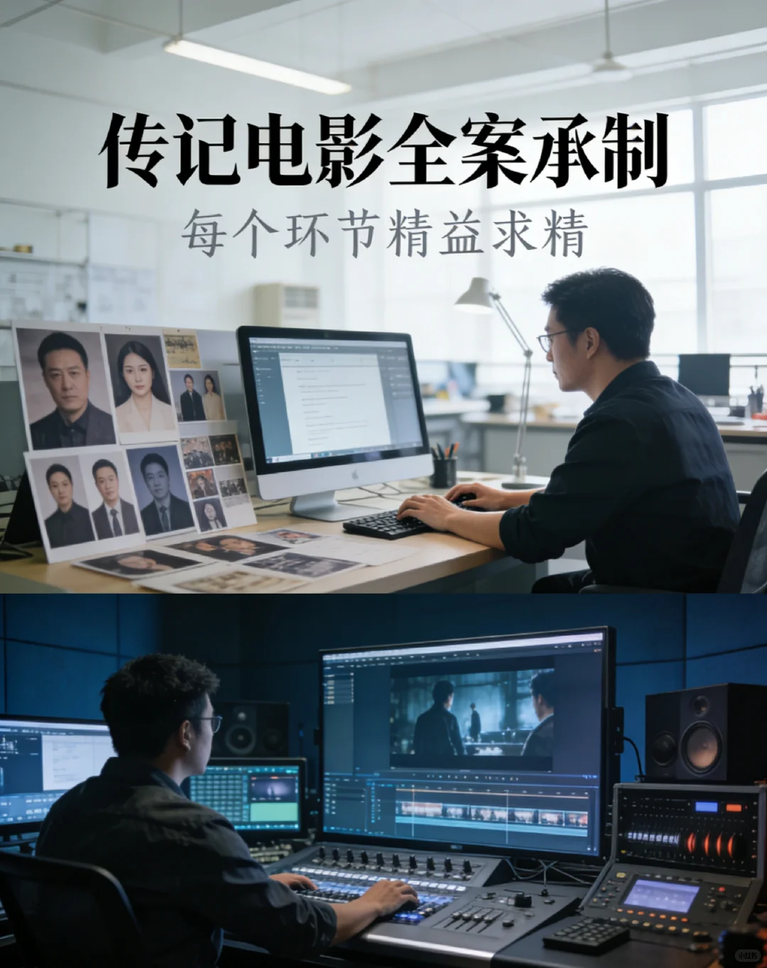 传记电影全案承制 全网最低价