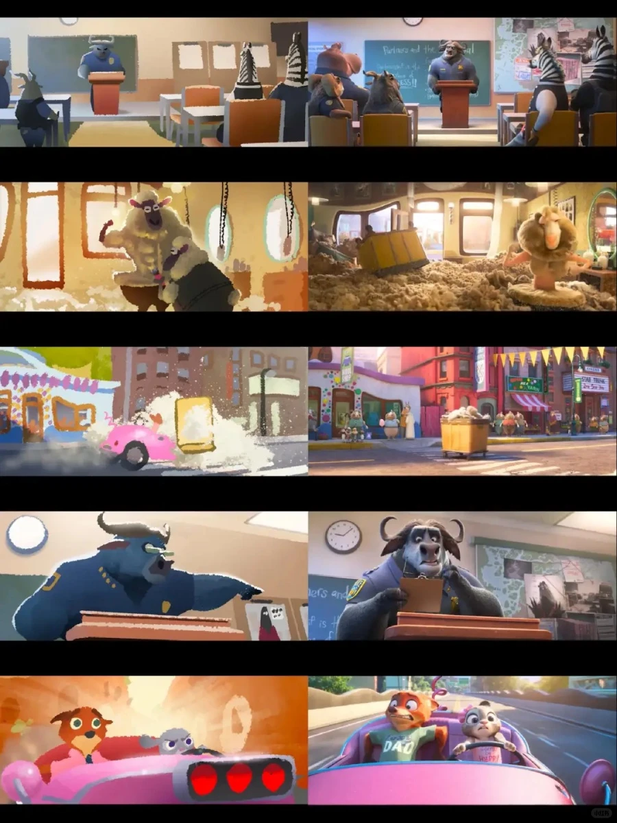 《疯狂动物城 2》9.7 分！美术资源大公开