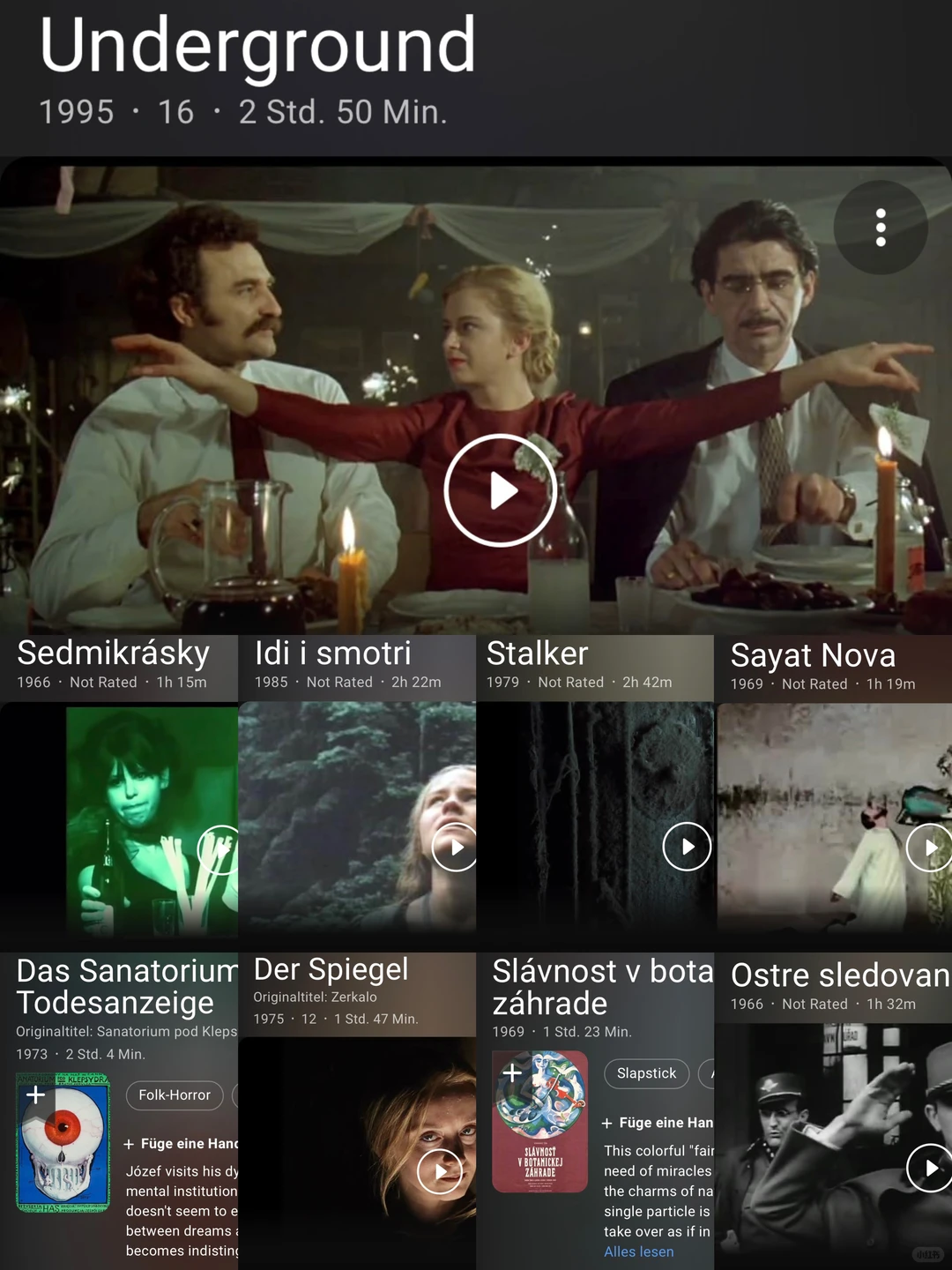 爱上东欧老电影（文艺b请进