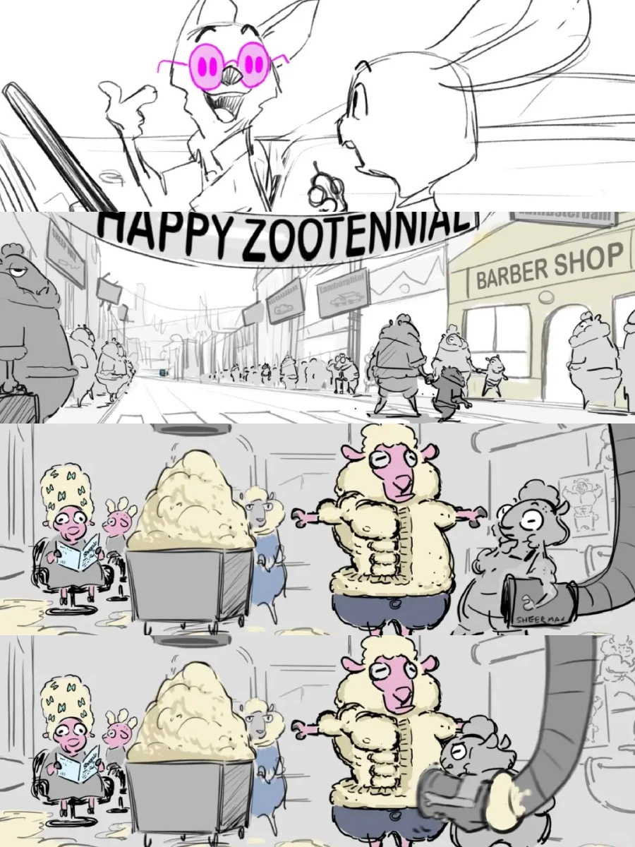 《疯狂动物城 2》9.7 分！美术资源大公开