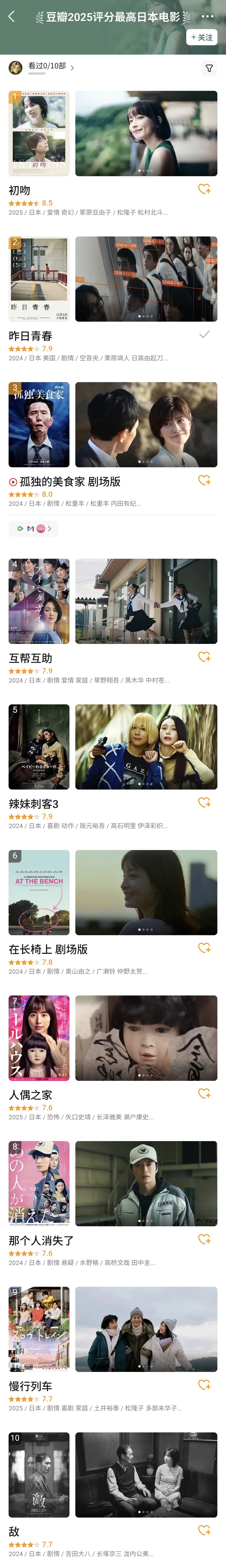 豆瓣2025电影年榜终于来了，华语居然还空缺