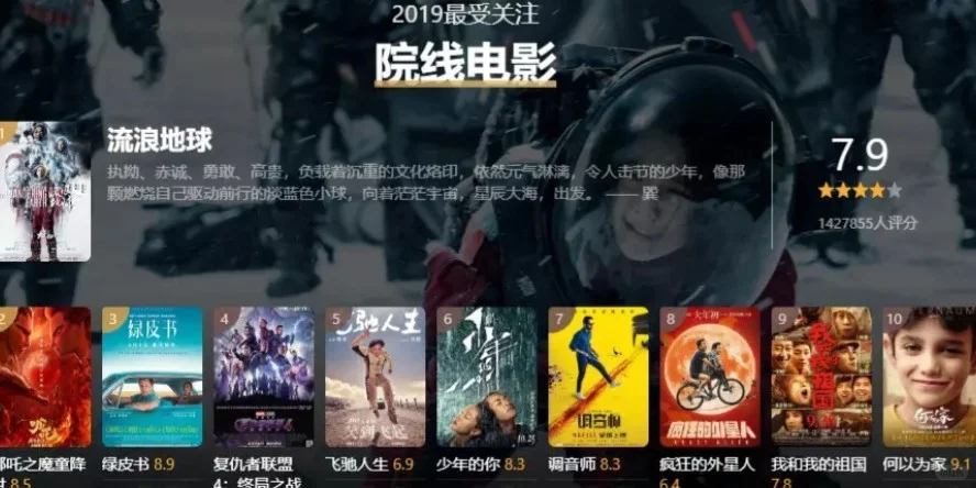 2019年度评分最高系列💜