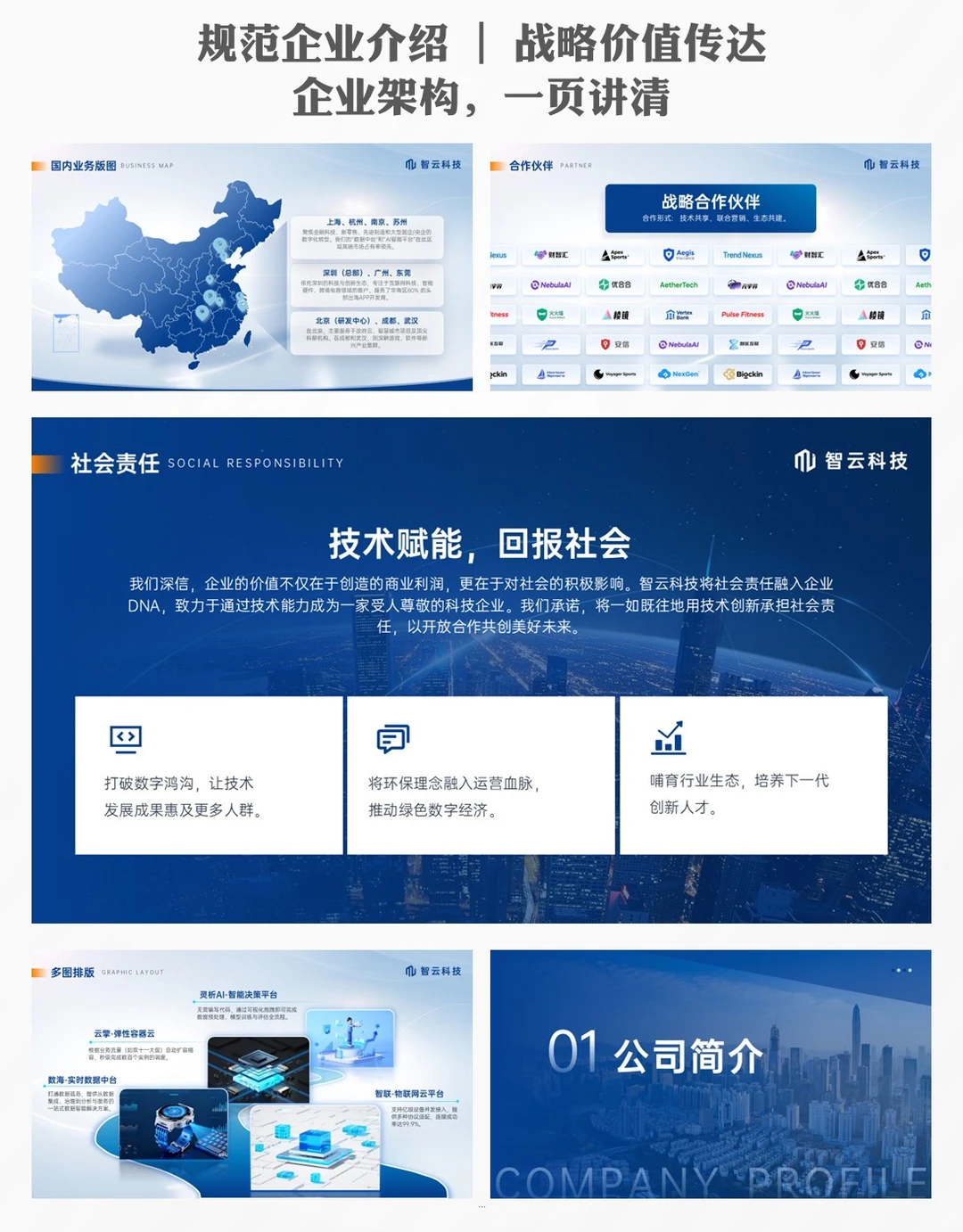 公司品牌形象ppt模板推荐