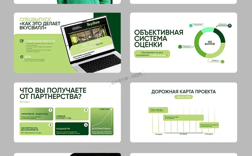 简约排版｜PPT排版设计｜绿色调