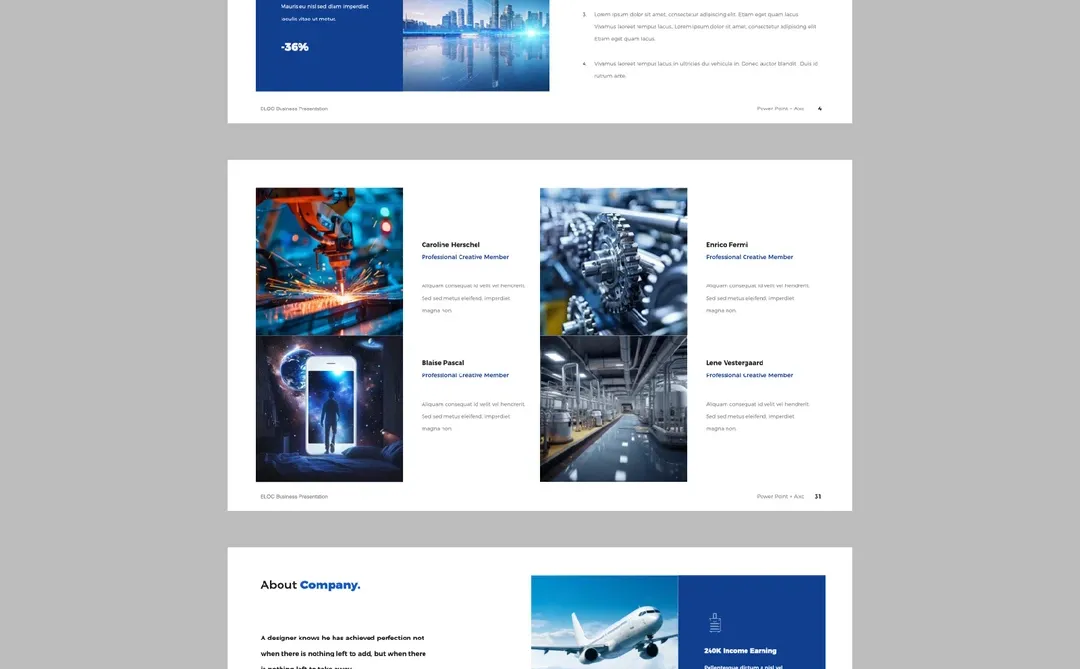 世界500强用的PPT模版！商务设计太高级了