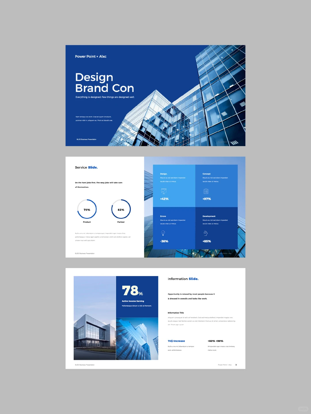 世界500强用的PPT模版！商务设计太高级了