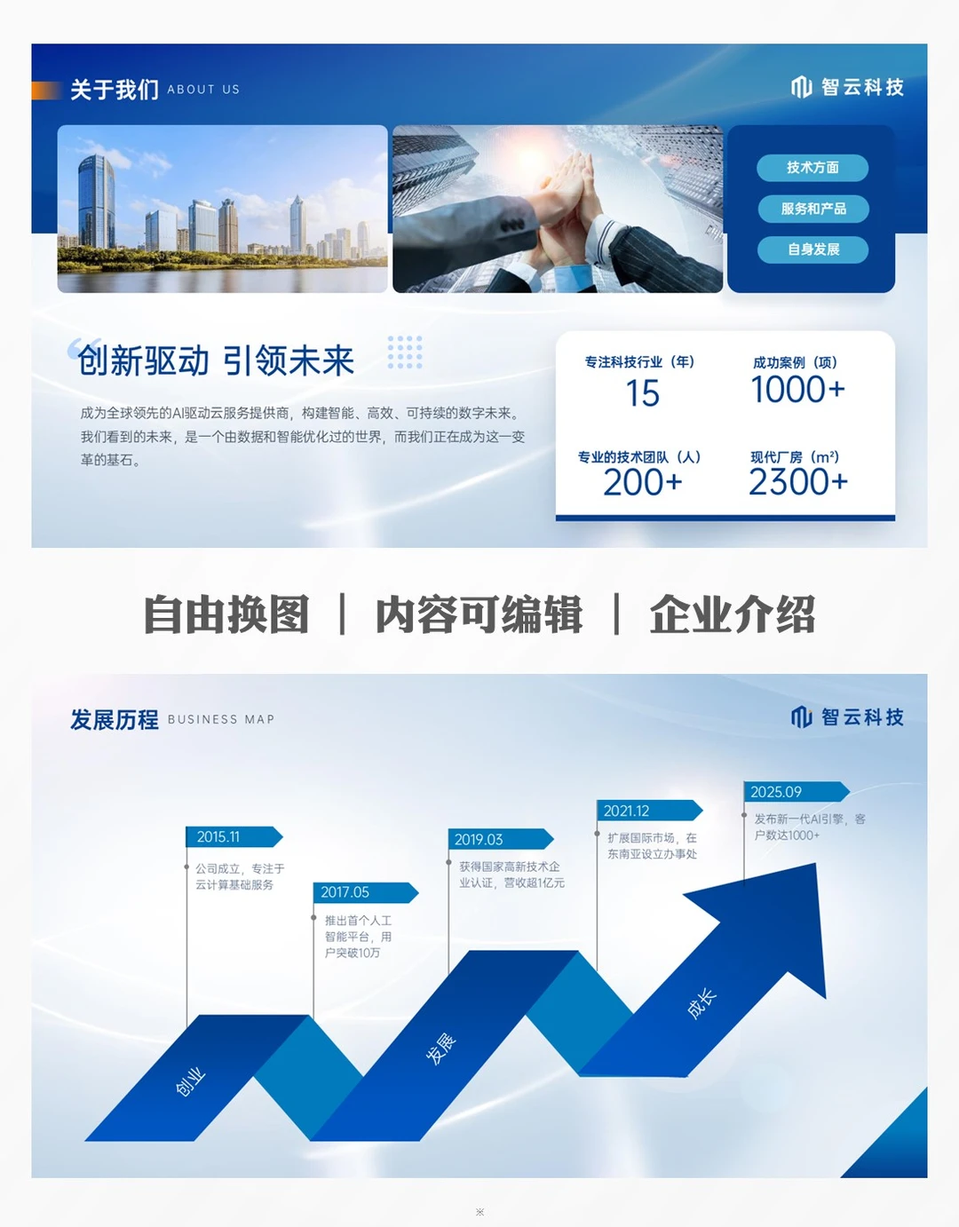 公司宣传ppt模板救星