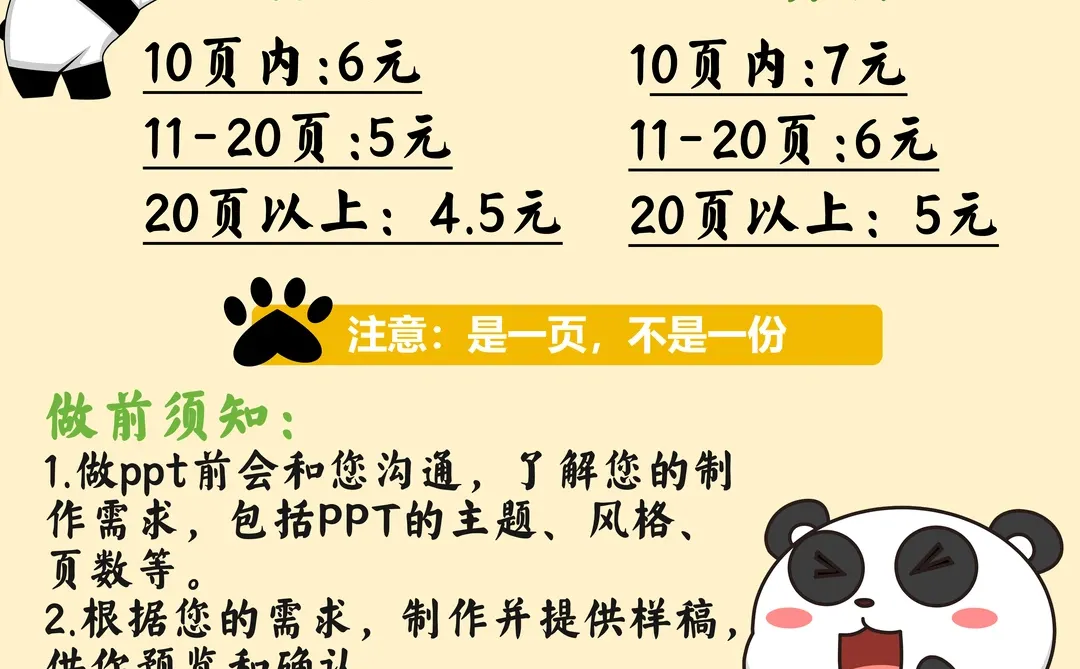 PPT定制在线接单啦✨ 加急单秒安排！