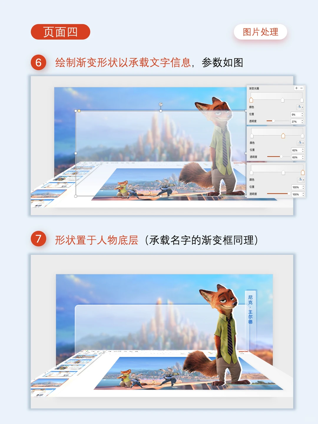 PPT｜1分钟学会高级立体感人物介绍❗️