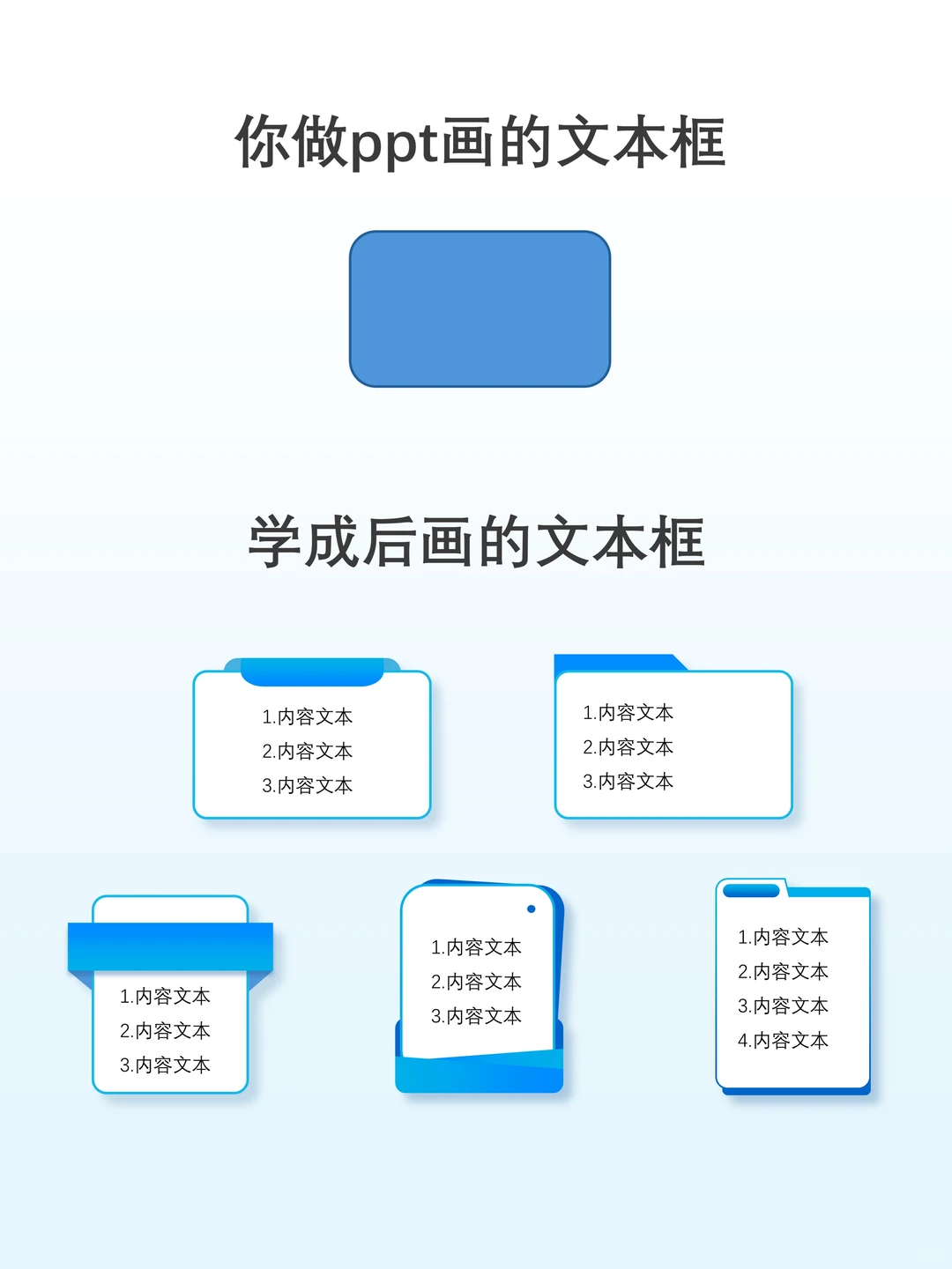 5分钟学会ppt高级文本框，年终汇报不求人~