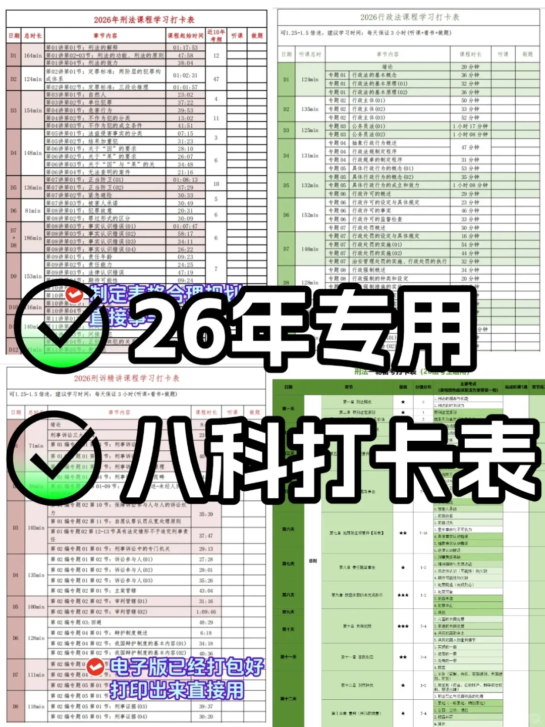 如果你只知道法考，其他都不清楚的看这篇