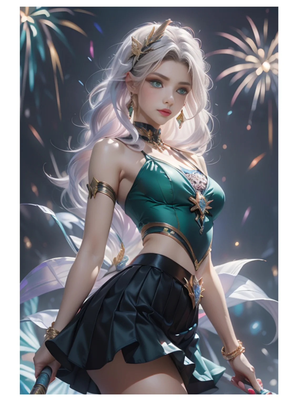 赛博朋克美女