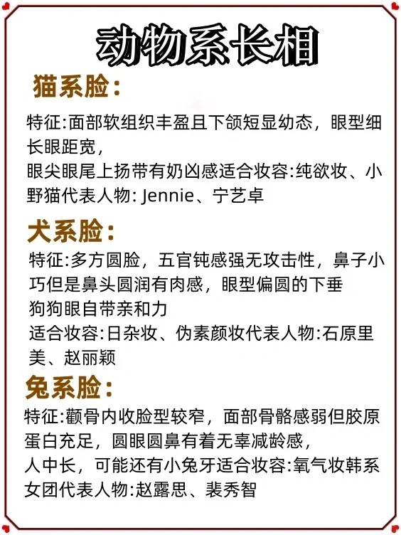 10s自测！你属于哪种动物系美女