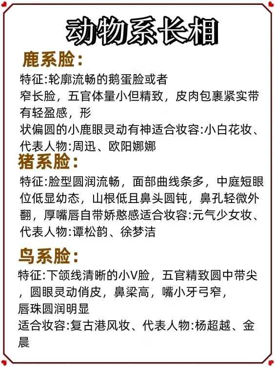 10s自测！你属于哪种动物系美女