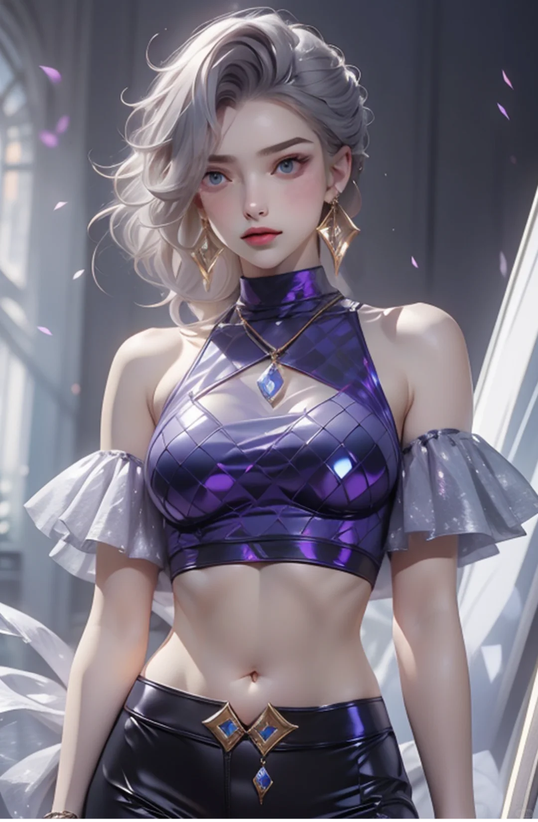 赛博朋克美女